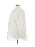 Old Navy 100% Cotton Ivory 3/4 Sleeve Button-Down Shirt Size 3X - photo 5
