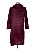 Tyler Boe 100% Polyester Burgundy Poncho Size S - photo 2