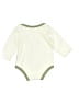 Hb 100% Cotton Ivory Long Sleeve Onesie Size 3-6 mo - photo 2