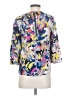 Boden Blue 3/4 Sleeve Blouse Size 2 - photo 2