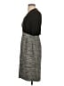 L.K. Bennett Chevron-herringbone Gray Casual Dress Size 4 - photo 5