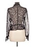 BCBGeneration 100% Polyester Black Long Sleeve Blouse Size M - photo 2