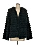 Cloud Ten 100% Polyester Green Faux Fur Jacket Size M - photo 1