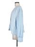 Nordstrom Blue Long Sleeve Blouse Size M - photo 5