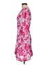 Lulus 100% Rayon Print Pink Cocktail Dress Size M - photo 5