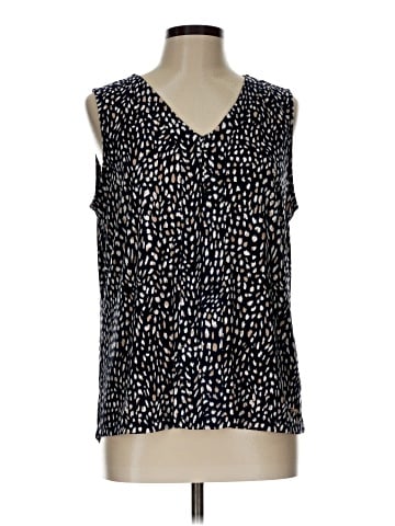 Anne Klein Sleeveless Blouse (view 1)