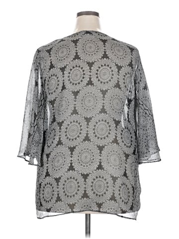 Maggie Barnes for Catherines 3/4 Sleeve Blouse (view 2)