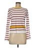Assorted Brands Stripes White Turtleneck Sweater Size M - photo 1