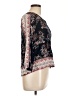 Angie Black 3/4 Sleeve Blouse Size L - photo 4
