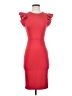 Shein Solid Red Cocktail Dress Size 4 - photo 1