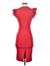 Shein Solid Red Cocktail Dress Size 4 - photo 2