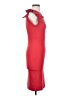 Shein Solid Red Cocktail Dress Size 4 - photo 4