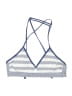 Venus Chevron-herringbone Blue Swimsuit Top Size 10 - photo 1