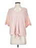 Pink Lily Pink 3/4 Sleeve Top Size S - photo 1