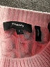 Theory Pink Wool Pullover Sweater Size L - photo 7