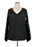 Daytrip Black Long Sleeve Blouse Size XXL - photo 1