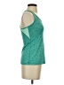 Nike 100% Polyester Teal Active Tank Size XS - photo 4