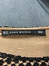 Zara Graphic Black Cocktail Dress Size S - photo 7