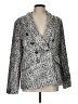 Aqua 100% Polyester Tweed Gray Blazer Size L - photo 1
