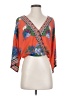 Flying Tomato Orange 3/4 Sleeve Blouse Size XS - photo 1