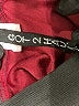 Unbranded Solid Burgundy Formal Skirt Size S - photo 4