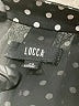 LUCCA 100% Polyester Polka Dots Black 3/4 Sleeve Blouse Size XS - photo 7