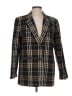 Requirements Plaid Black Blazer Size 10 - photo 1