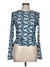 Good Luck Gem 100% Polyester Blue Long Sleeve Top Size L - photo 1