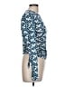Good Luck Gem 100% Polyester Blue Long Sleeve Top Size L - photo 4