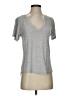 Zara Gray Short Sleeve Top Size S - photo 1