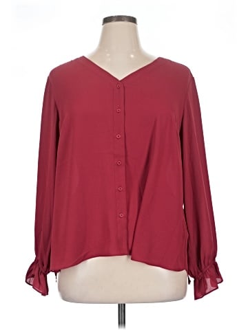 T Tahari Long Sleeve Blouse (view 1)