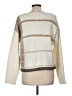 AEMI+CO Color Block Ivory Pullover Sweater Size M - photo 2