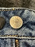 Topshop 100% Cotton Blue Denim Shorts Size 2 - photo 3