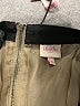 Whistles 100% Silk Metallic Brown Silk Skirt Size 8 - photo 3
