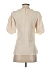 Mikarose 100% Polyester Ivory Short Sleeve Blouse Size S - photo 2