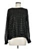 J.Crew Factory Store 100% Polyester Black Long Sleeve Blouse Size M - photo 1