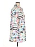 Shein Curve 100% Polyester Print White 3/4 Sleeve Blouse Size 14 Plus (1) - photo 4