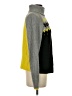 Bogner Fire + Ice Chevron-herringbone Gray Turtleneck Sweater Size S - photo 4