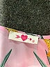 Buddy Love 100% Polyester Pink Short Sleeve Blouse Size Med - Lg - photo 7