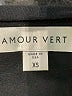 Amour Vert Black Short Sleeve Top Size XS - photo 7
