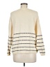 Mod Ref Stripes Ivory Pullover Sweater Size M - photo 2