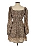 Forever 21 100% Polyester Paisley Brown Casual Dress Size S - photo 2