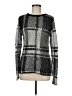 Royal Bones by Daang 100% Acrylic Plaid Gray Pullover Sweater Size M - photo 1