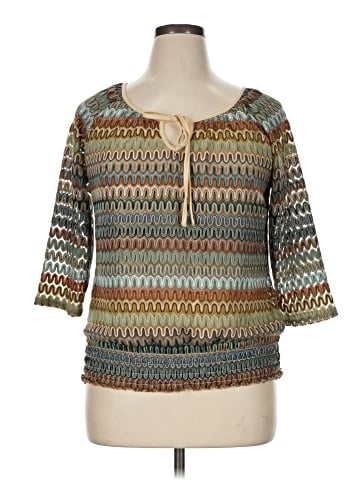 DressBarn 3/4 Sleeve Blouse (view 1)