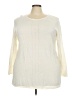 Avenue 100% Acrylic Ivory Pullover Sweater Size 22 - 24 Plus - photo 1