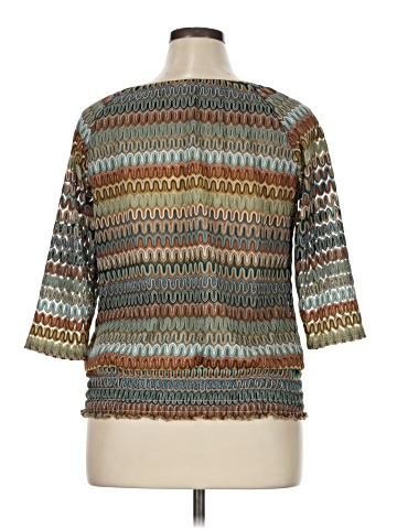 DressBarn 3/4 Sleeve Blouse (view 2)