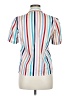 Levi's Stripes White Short Sleeve Blouse Size M (estimated) - photo 2