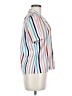 Levi's Stripes White Short Sleeve Blouse Size M (estimated) - photo 4