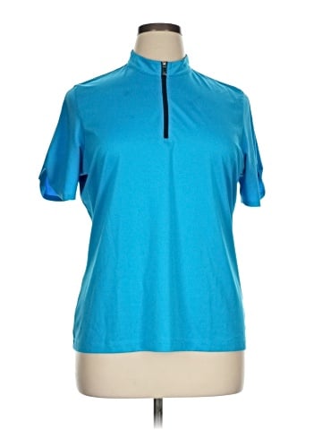 Tail Short Sleeve Turtleneck (view 1)