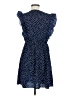 Shein 100% Polyester Polka Dots Blue Casual Dress Size 6 - photo 2
